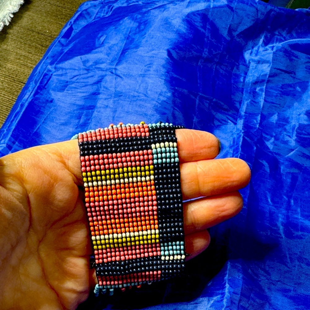 Colorful stretchy Beaded Bracelet